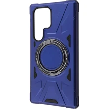 Чохол для телефона WAVE Iron Grip with Magnetic Ring Blue для Samsung S928 Galaxy S24 Ultra: Сумісність Samsung S928 Galaxy S24 Ultra