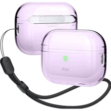 Чехол для наушников Elago Clear Case with Nylon Lanyard Lavender (EAPP2CL-BA+ROSTR-LV) for Apple AirPods Pro 2: undefined undefined