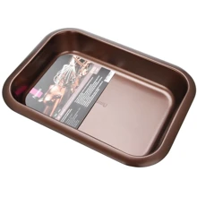 Форма для выпечки Fissman 39.5х29.5x6 см (5660): Крышка Нет