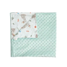 Плед Twins Minky Summer 75x80 см ментол (1462-TNSum-14): Тип плед