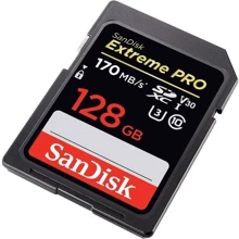 SanDisk 128GB SDXC Class 10 UHS-I U3 V30 Extreme Pro (SDSDXXY-128G-GN4IN) (Карти пам'яті)(78624104): Причина уцінки Нетоварный вид упаковки (надорвана)