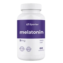 Sporter Melatonin 5 mg 60 Capsules (817244) Sporter Melatonin 5 mg 60 Capsules (817244)