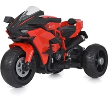 Детский электромотоцикл 3 колесный Bambi Racer Kawasaki 45W красный (M 5023EL-3): Вид мотоцикл