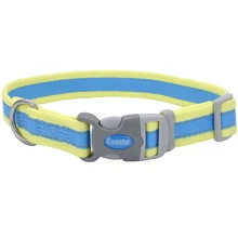 Ошейник для собак Coastal Pet Attire Pro Adjustable Reflective 2.5x46-66 см светоотражающий голубой (49397): Производитель Coastal