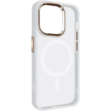 Чехол для iPhone ArmorStandart Unit MagSafe Case Matte Clear for iPhone 13 Pro (ARM66940): Цвет белый