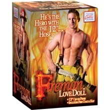 Секс кукла Fireman Love Doll, 30x6 см: Для кого Унисекс