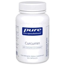 Pure Encapsulations Curcumin 250 mg 60 caps Куркумин (PE-00091): Тип Куркума (Куркумин)