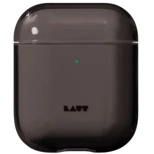 Чехол для наушников LAUT Crystal X Crystal Black (L_AP_CX_UB) for Apple AirPods 2 2019: Тип Чехол