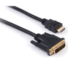 Кабель и переходник Vinga HDMI to DVI 24+1 1.8m (VCPHDMIDVI1.8): Тип кабель