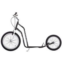 Самокат Yedoo MEZEQ V-Brake 14+ (black-white): Количество колес 2
