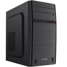 Корпус 1STPLAYER M5-450PLS Black 450W: Форм-фактор материнской платы Micro-ATX / Mini-ITX