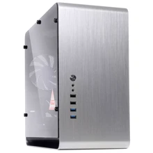 Корпус QUBE Eagle Silver (QBX3M_WSNU3): Форм-фактор материнской платы MicroATX/Mini-ITX
