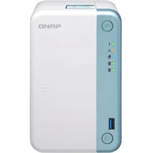 Сетевой накопитель (NAS) QNap TS-251D-2G: Предустановленные диски Нет
