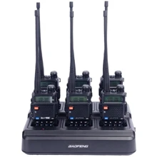 Рації Baofeng UV-5RHC Black SIX PACK + Зарядний комплект (BL-5X6 + 6 АКБ BL-5L): Тип рация аналоговая