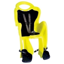 Bellelli Mr Fox Standart B-fix до 22кг, неоново-жёлтое с темно-синей подкладкой (Hi Vision) (SAD-09-37): Анатомическая выемка Есть