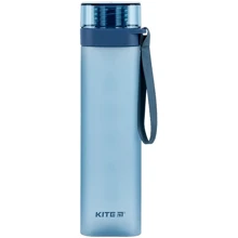 Пляшечка Kite для води квадратна 700 мл синя (K24-1210-1): Тип Бутылка