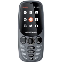 Мобильный телефон Assistant AS-201 Dual Sim Grey (UA UCRF): Дисплей 2.4 TFT (240x320)