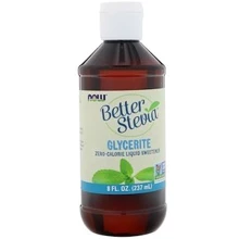 Now Foods Better Stevia Liquid Sweetener Glycerite 237 ml: Форма випуску рідина