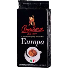 Кофе молотый Barbera Europa 250 г (8007597000026): Вид напитка кофе молотый