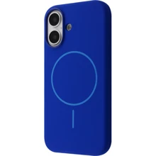 Чехол для iPhone Proove Spectrum Case with Magnetic Ring Acid Blue for iPhone 16: Цвет синий