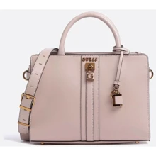 Жіноча сумка GUESS GINEVRA ELITE SOCIETY SATCHEL бежево-рожева (HWVZ8734060-RWO): Стать Женский