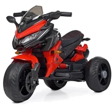 Детский электромотоцикл 3 колесный Bambi Racer красный (M 4274EL-3): Вид мотоцикл