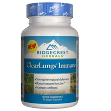 RidgeCrest Herbals, Clear Lungs, 60 Vegan Caps (RCH139): Форма выпуска Капсулы