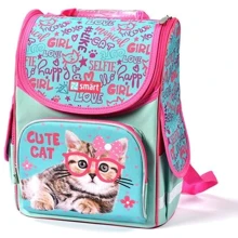 Рюкзак шкільний каркасний SMART PG-11 Cute Cat (558052): Вікова група від 6 до 10 років