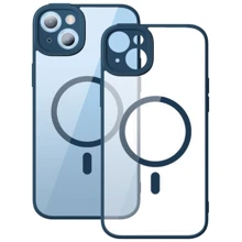 Чехол для iPhone Baseus Frame Series Magnetic Case Blue for iPhone 14 (ARJT020003): Цвет синий