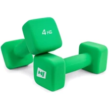 Гантель Hop-Sport HS-V040DS 2 x 4 кг: Вес гантели, кг 4