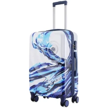 Чемодан Semi Line 24" (M) White/Blue Print (T5653-2): Пол Унисекс