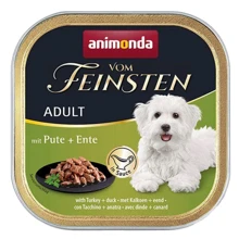 Вологий корм Vom Feinsten Adult with Turkey + duck для собак з індичкою та качкою 150 г (4017721823104): Тип Влажный корм