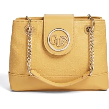 Женская сумка тоут GUESS желтая (843061105549): Пол Женский
