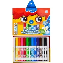 Фломастери 1630-12СВ 12кол Super Washable, Marco: Тип На водной основе