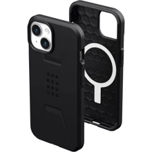 Чехол для iPhone Urban Armor Gear UAG Civilian Magsafe Black (114306114040) for iPhone 15 Plus: Цвет черный