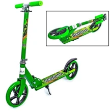 Двухколесный самокат Scooter 460. Green (складной): Количество колес 2