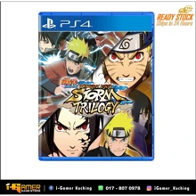 Naruto Shippuden Ultimate Ninja Storm Trilogy (PS4): Серия приставки PlayStation 4