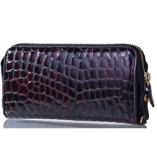 Женский кошелек Wanlima темно-коричневый (W82042670115-black): Пол Женский