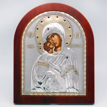Володимирська ікона Божої Матері Silver Axion 25х20 см (813-1089): Виробник Silver Axion