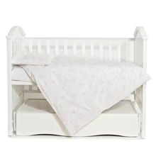 Сменная постель 3 эл. Twins EVO Miu 3000-ZEVM-08, pink, розовая: Тип постельный комплект