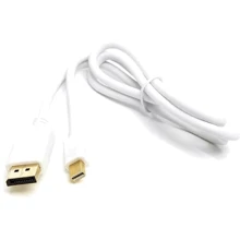 Кабель и переходник PowerPlant mini DisplayPort (M) - DisplayPort (M) 1 м (CA911868): Тип кабель