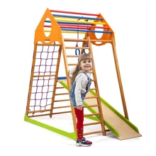 Детский спортивный комплекс для дома SportBaby KindWood: Производитель SportBaby