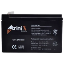 Аккумуляторная батарея TRINIX 12V7.2Ah/20Hr: Тип AGM