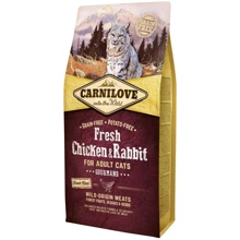 Сухой корм Carnilove Fresh Chicken Rabbit для взрослых кошек курица и кролик 6 кг (8595602527410): Тип Сухой корм