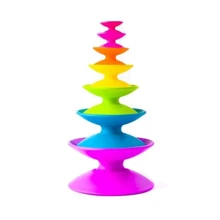 Пірамідка Башта з кольорових котушок Fat Brain Toys Spoolz (F181ML): Тип пирамидка