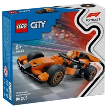Конструктор LEGO City Пилот F1 с автомобилем для гонки команды McLaren 86 деталей (60442): Серия City
