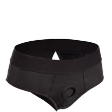 Труси для страпону California Exotic Novelties - Boundless Backless Brief, L/XL: Для кого Для жінок