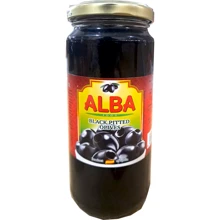 Маслини ALBA FOOD 200/260 без кісточки 330 г (8436024299878): Об'єм 358 мл
