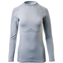 Термолонгслив Hi-Tec Lady Zareen Top (LADY ZAREEN TOP-MIC CHI/SIL FL) 42-46 (S-M) сірий: undefined undefined