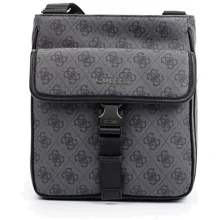 Мужская сумка через плечо Guess Vezzola Crossbody With Flap черная (HMVEZLP1325-BLA): Пол Мужской
